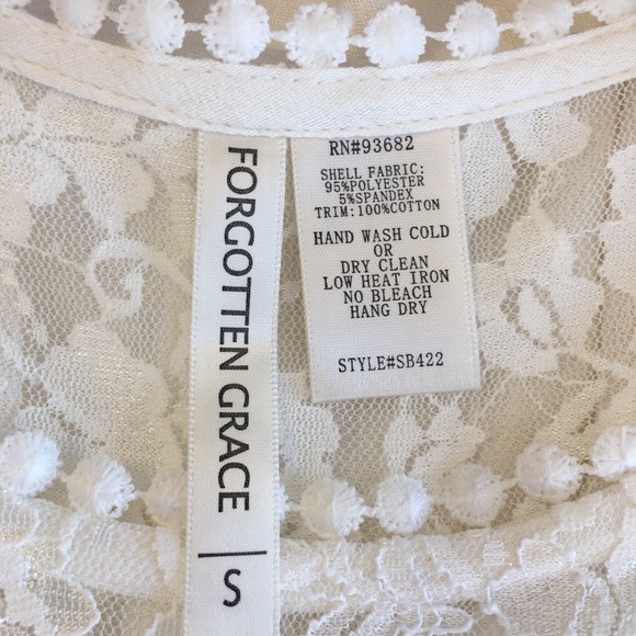 Forgotten Grace lace top - Picture 6 of 10